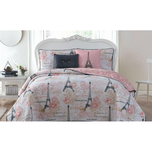 Modern Pink Paris Eiffel Tower Comfortable Throw Blanket Plush Soft Cozy Quilt Nursery Bedding Decor Bedroom Decorations Wearable 